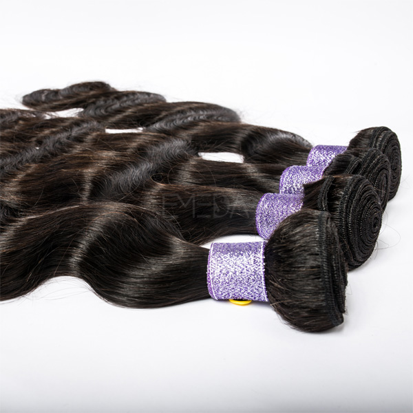 Malaysian body wave 100g soft hair extension without synthetic hair CX010